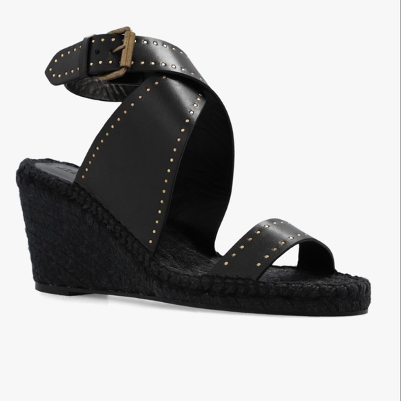 Isabel Marant Iriane Wedge Slides NWOT - Picture 6 of 14